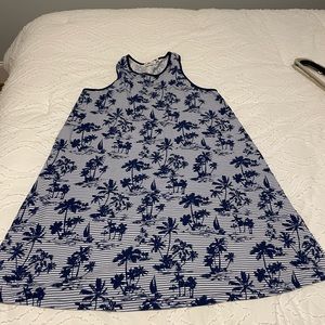 Vineyard Vines : XL Palm Cotton Dress